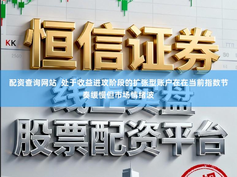 配资查询网站  处于收益进攻阶段的扩张型账户在在当前指数节奏缓慢但市场情绪波